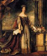Sir David Wilkie Queen Victoria oil on canvas